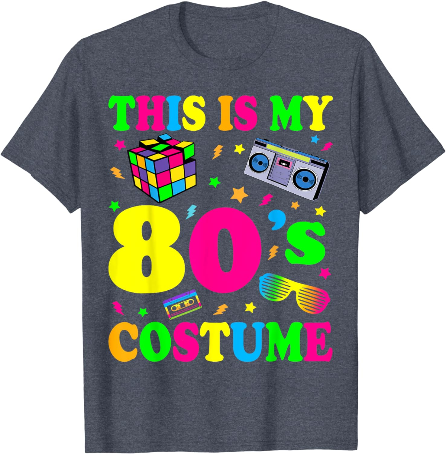 This is my 80's Costume Outfit Gifts Eighties Retro Party T-Shirt