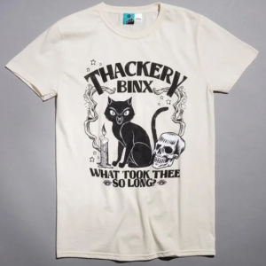 Disney Hocus Pocus Thackery Binx Natural T-Shirt
