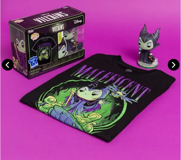 Funko Disney Villains Maleficent POP! & Tee