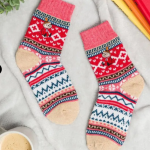 Moomin Fair Isle Little My Socks