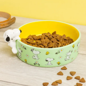 Peanuts Dog Bowl with 3D Snoopy