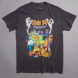 Scooby Doo Where Are You Charcoal Wash T-Shirt