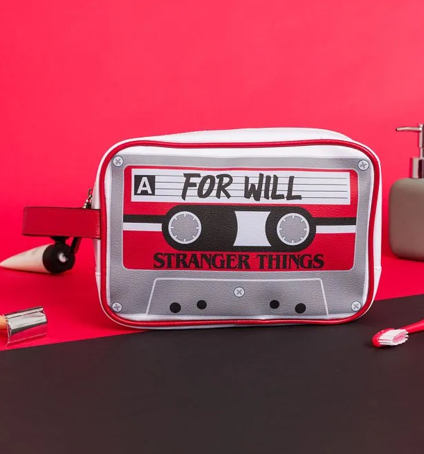 Stranger Things For Will Cassette Tape Wash Bag