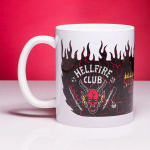 Stranger Things Hellfire Club Fireball Him Mug