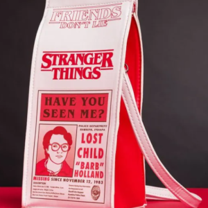 Stranger Things Milk Carton Crossbody Bag with Straps