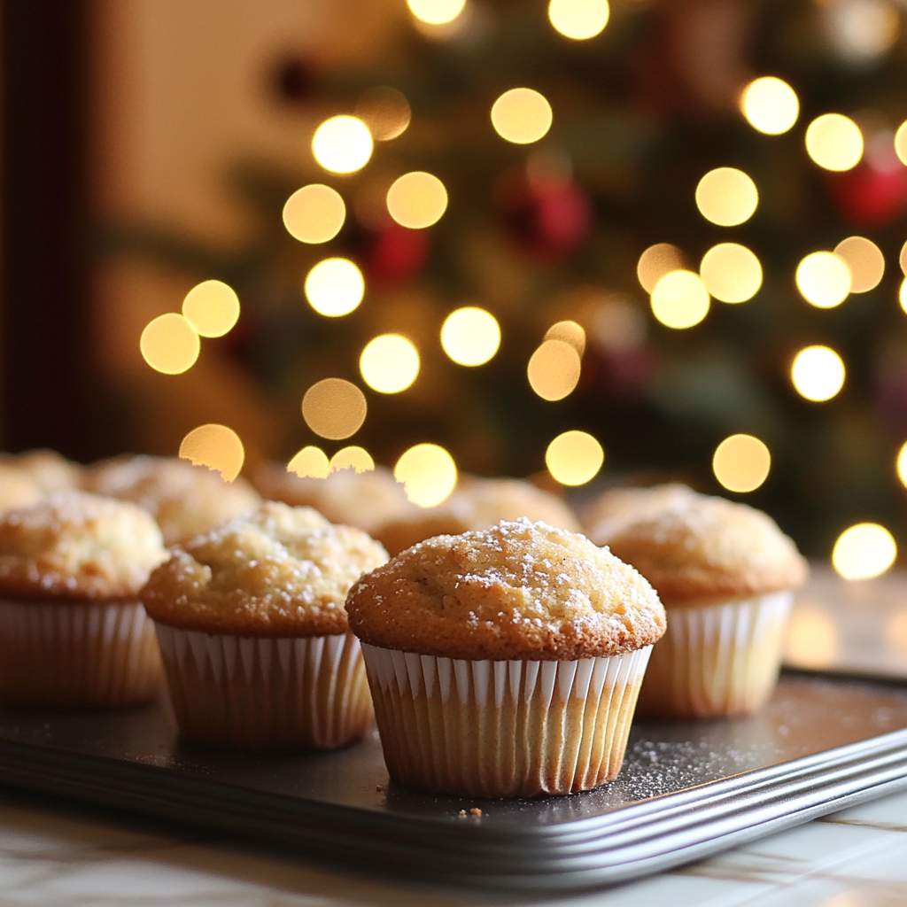 Eggnog Muffins