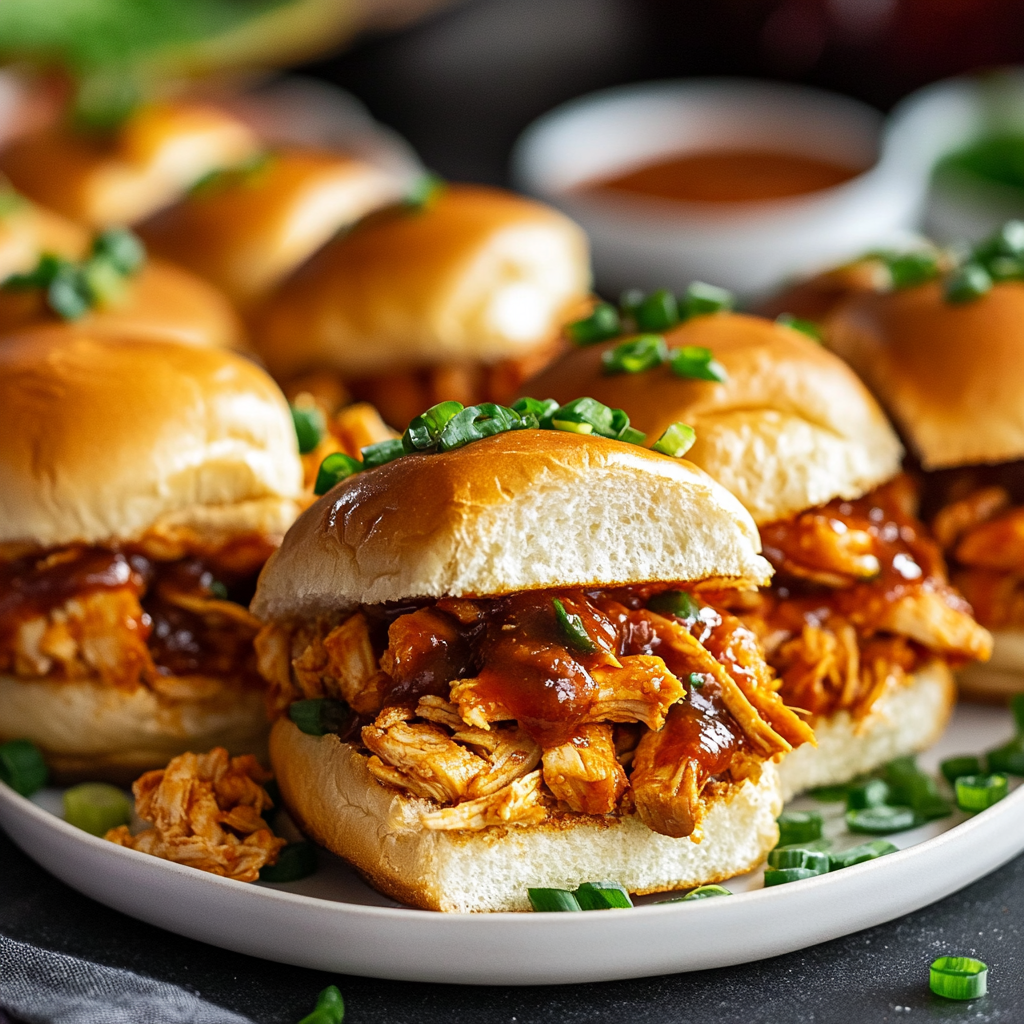 BBQ Chicken Sliders