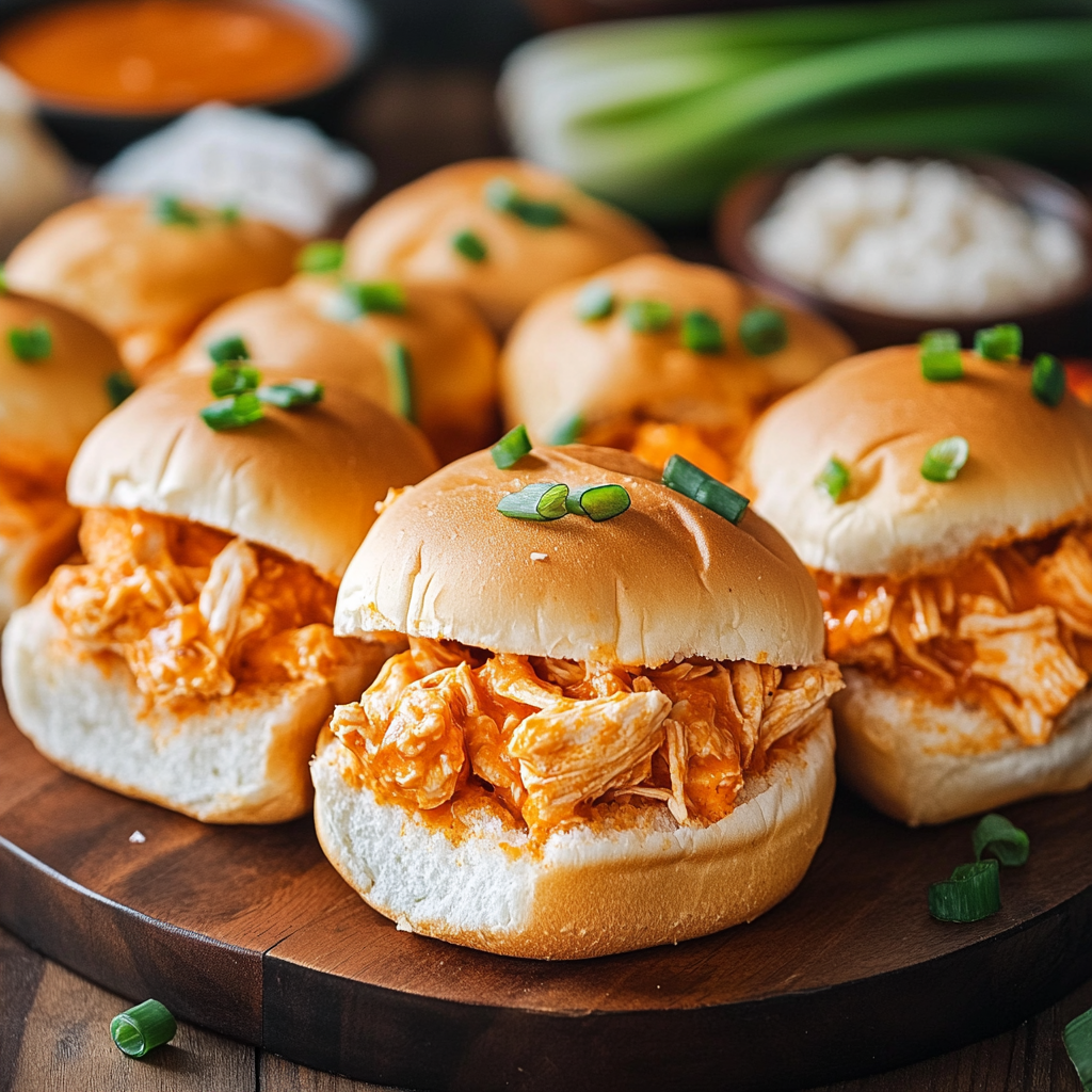 Buffalo Chicken Sliders