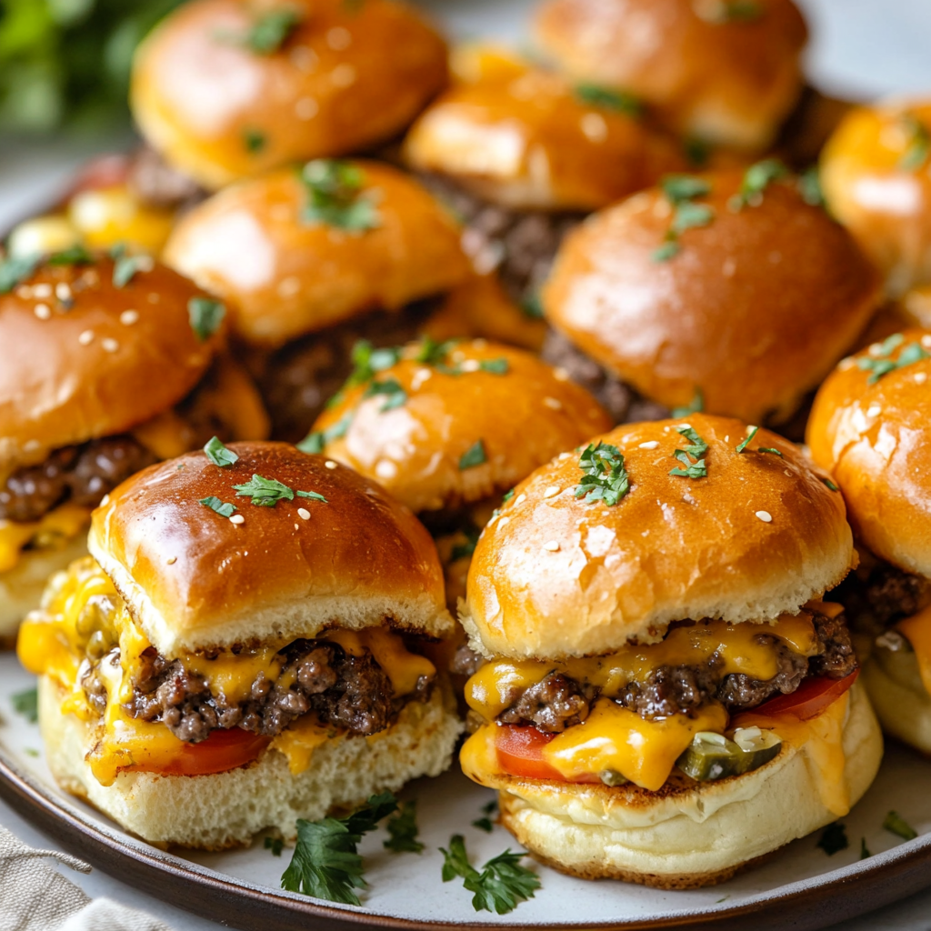 Classic Cheeseburger Sliders