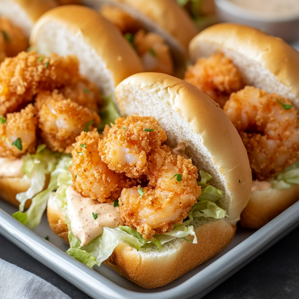 Shrimp Po' Boy Sliders