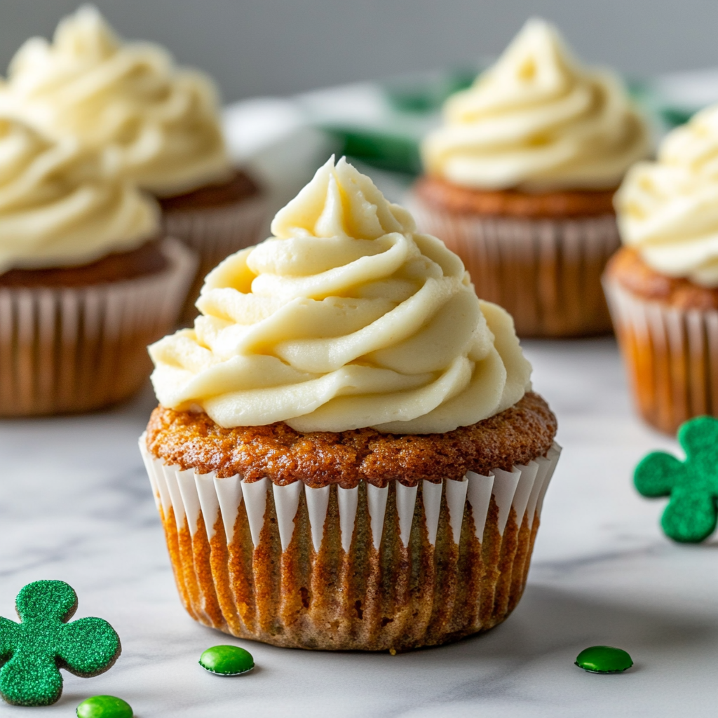 Carrot Cake Cupcakes with Cream Cheese Frosting