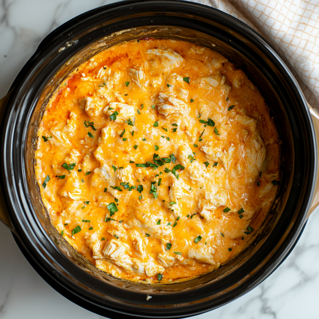 Cheesy Buffalo Chicken Dip