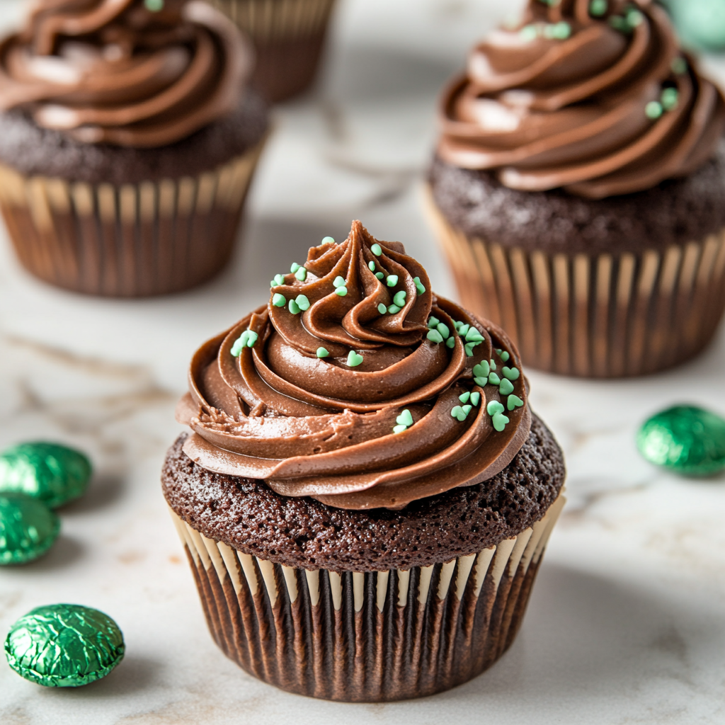 Chocolate Mint Cupcakes