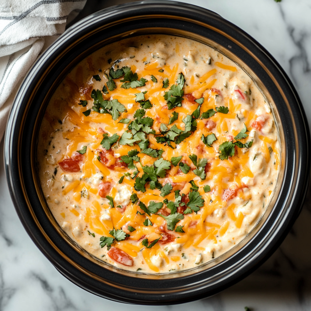 Crockpot Pepper Jack Cheese Dip