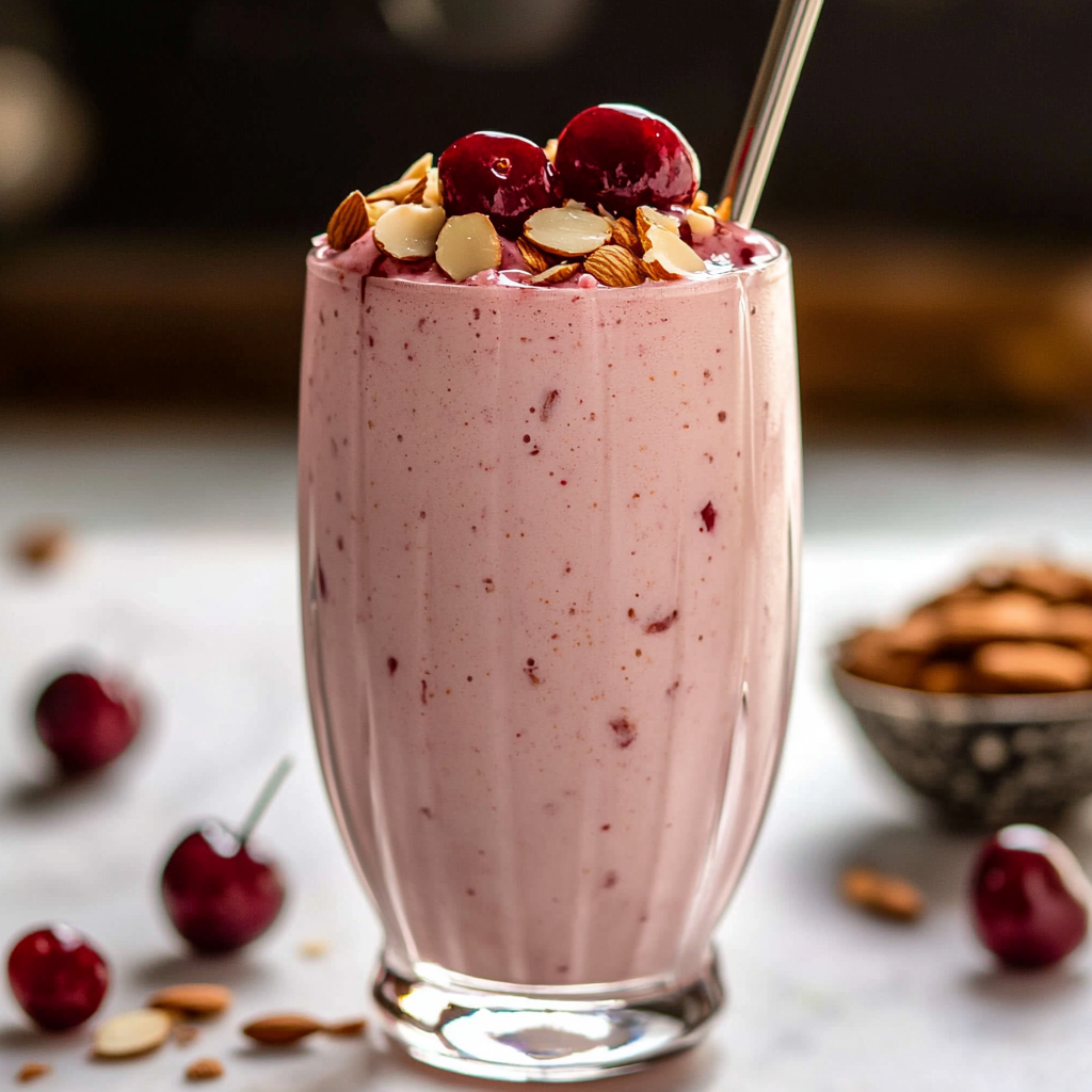 Cherry Almond Milkshake