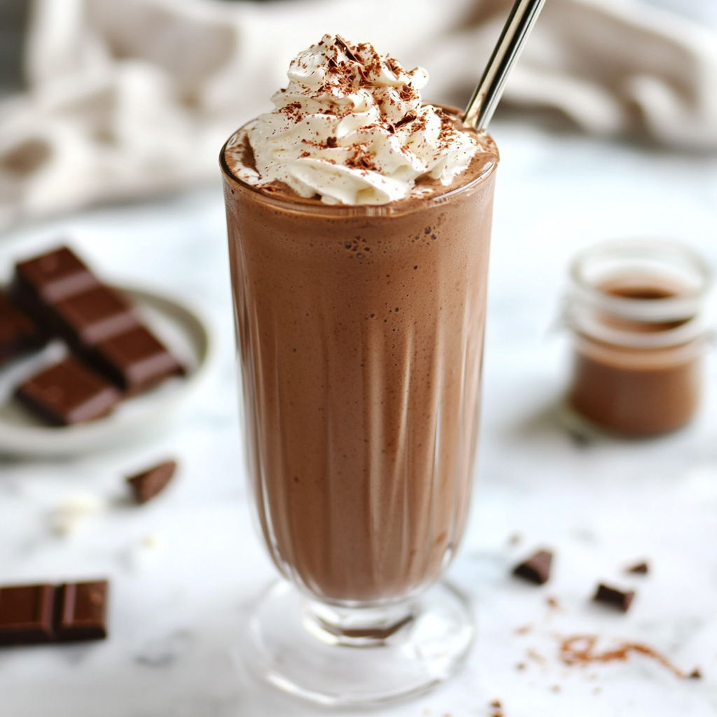 Chocolate Malt Milkshake