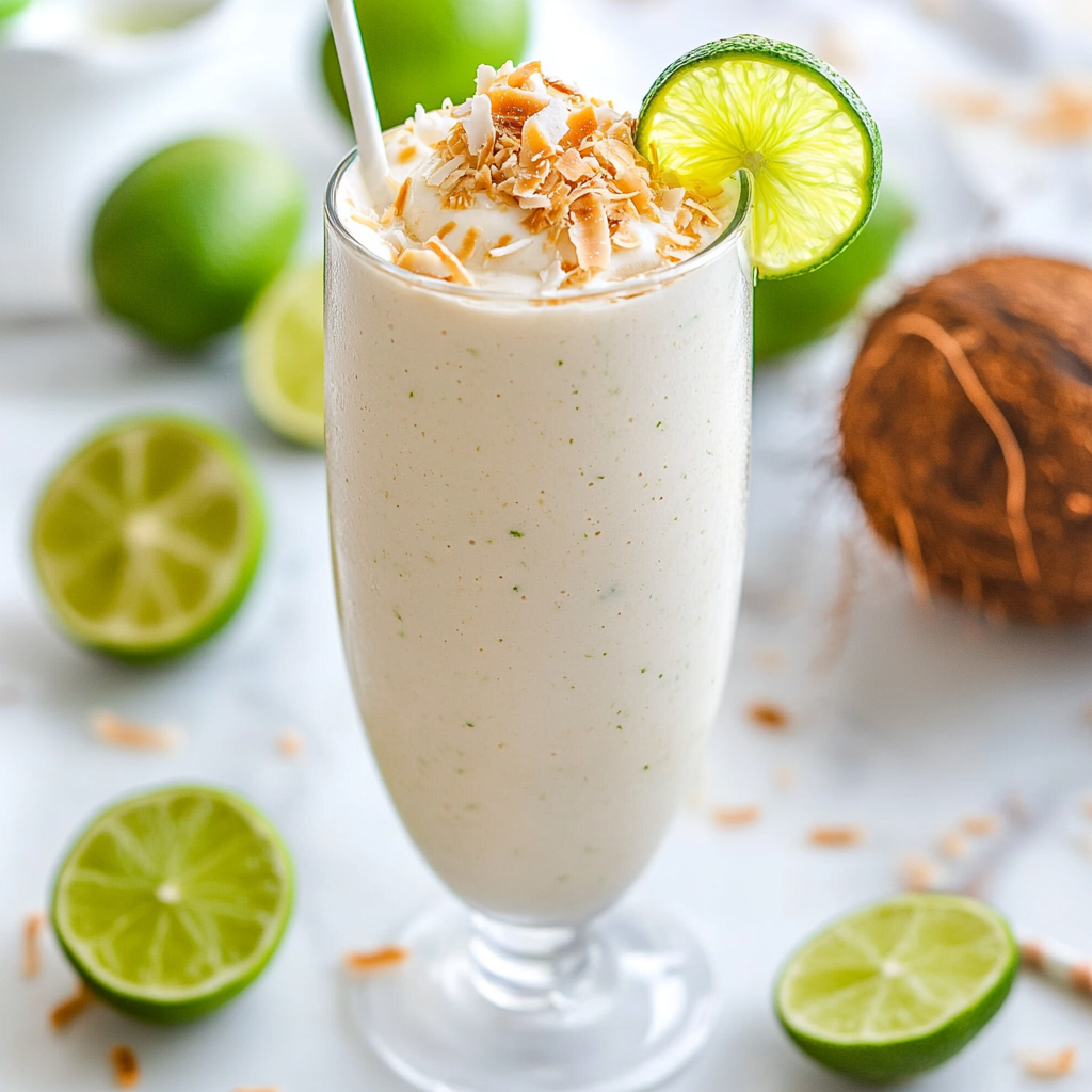 Coconut Lime Milkshake