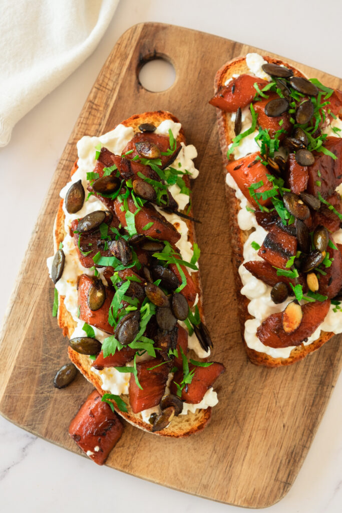 Honey Carrots Toast