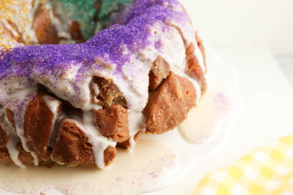 Finished King Cake