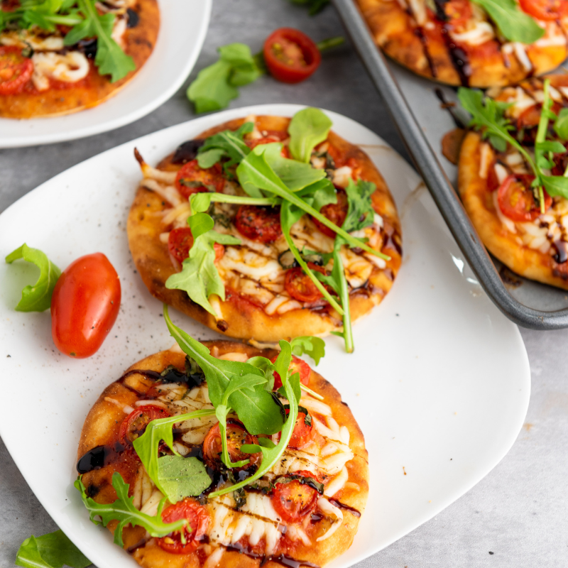 Mini Caprese Pizzas