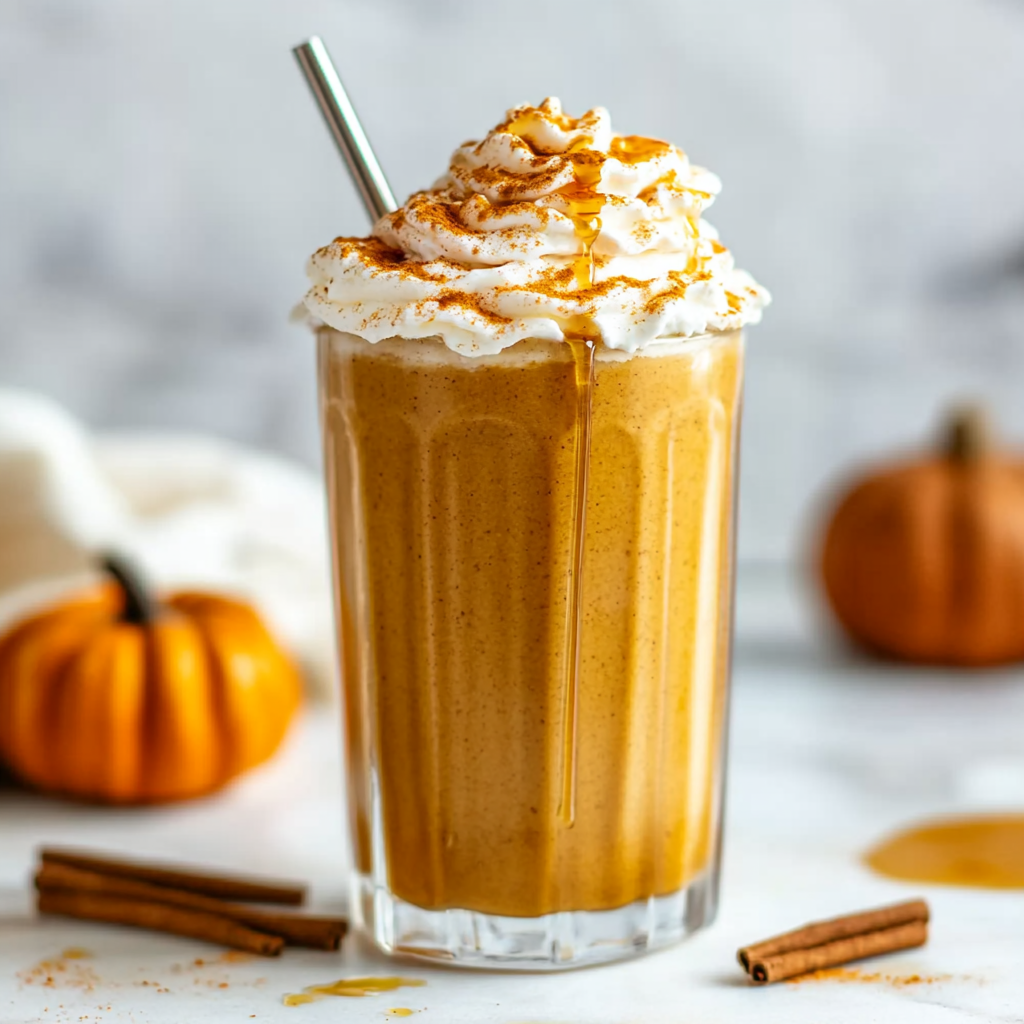 Spiced Pumpkin Milkshake
