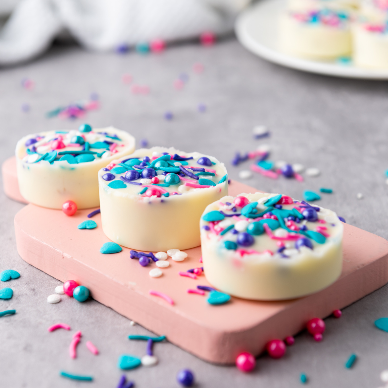 White Chocolate Covered Oreos