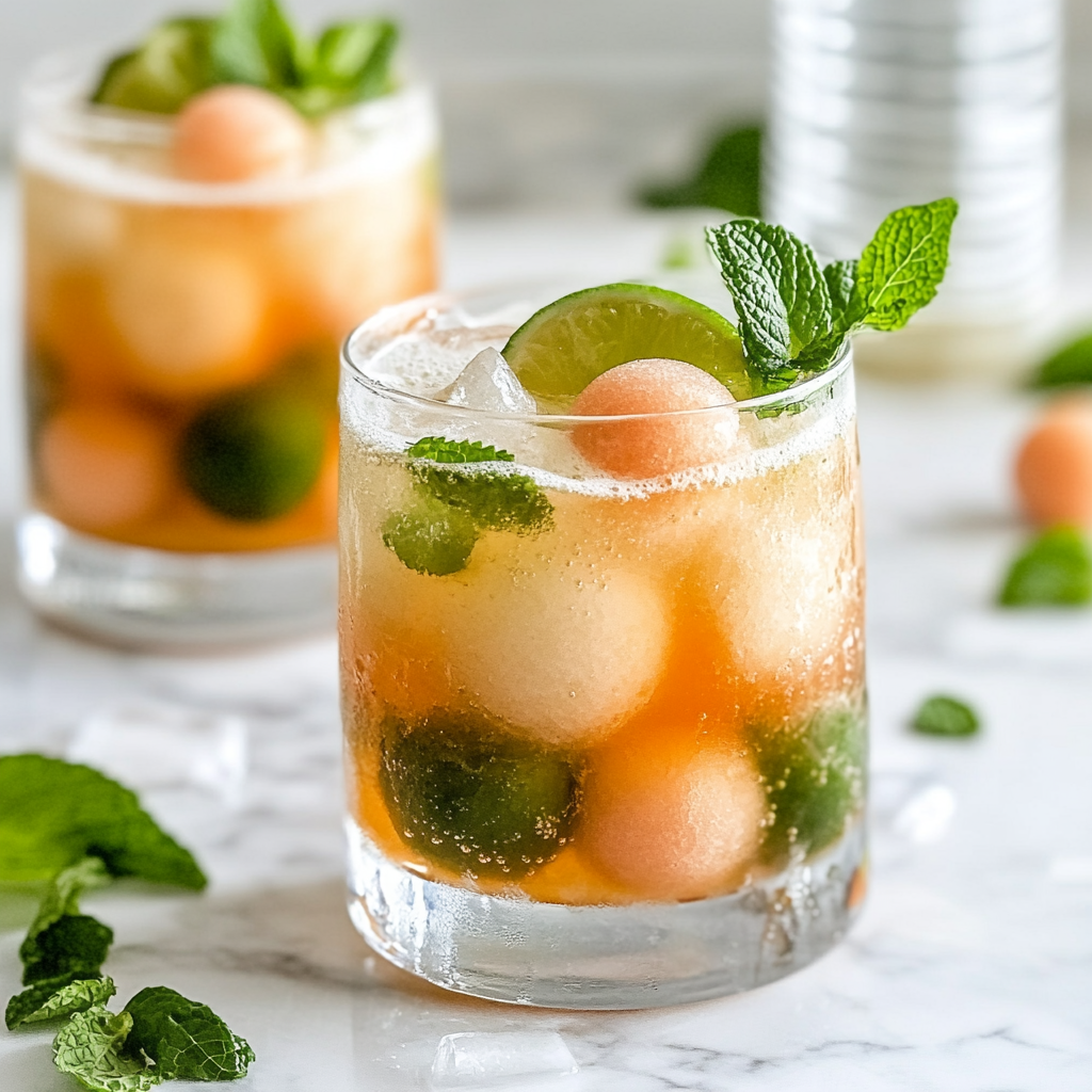 Minted Melon Fizz