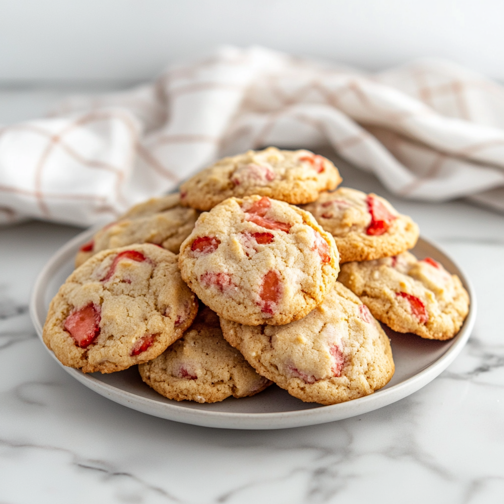 Strawberry Shortcake Cookies