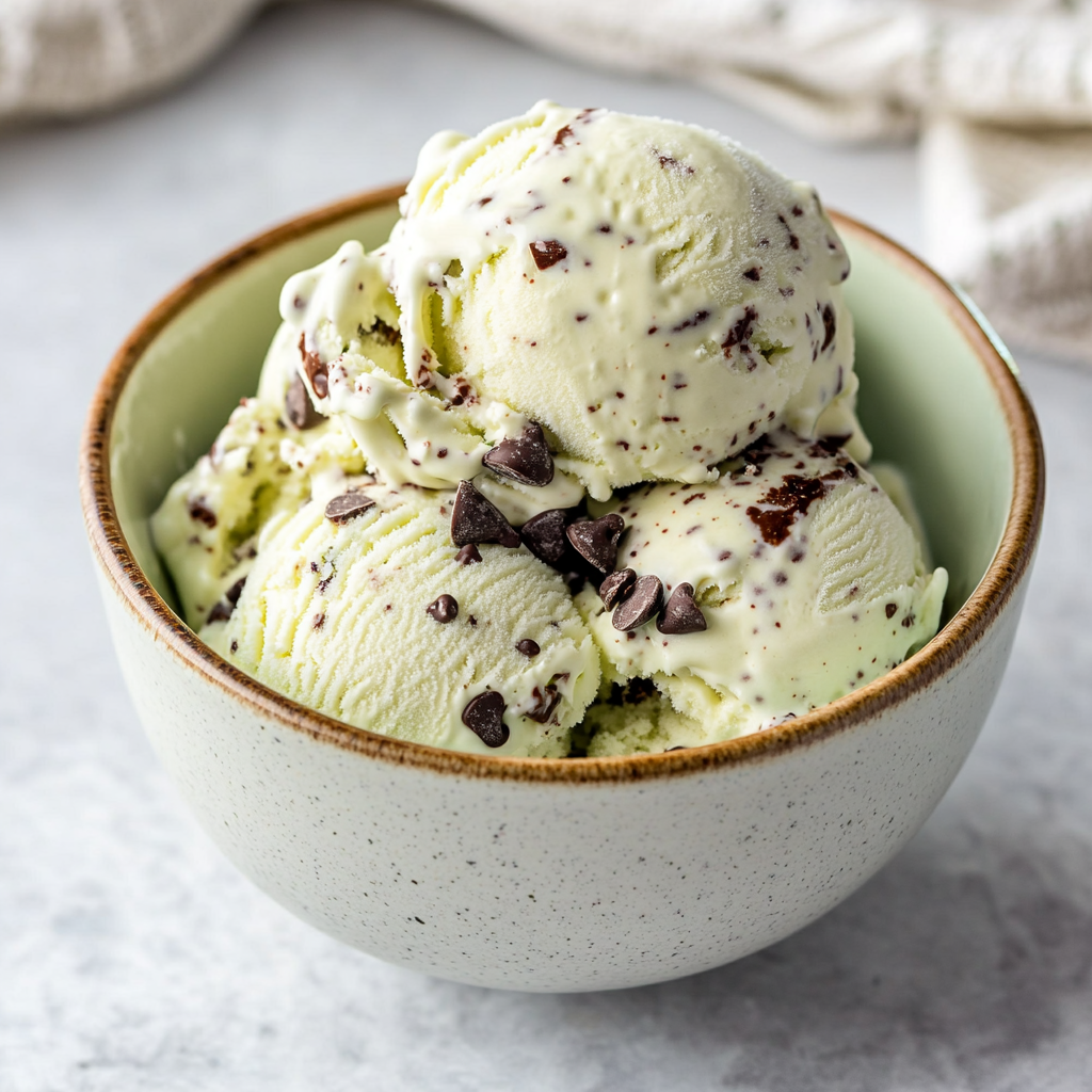 Chocolate Chip Mint Ice Cream