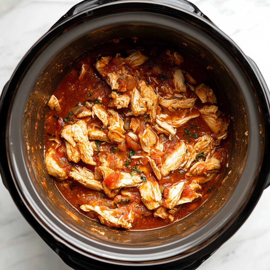 Crockpot Chicken Tacos