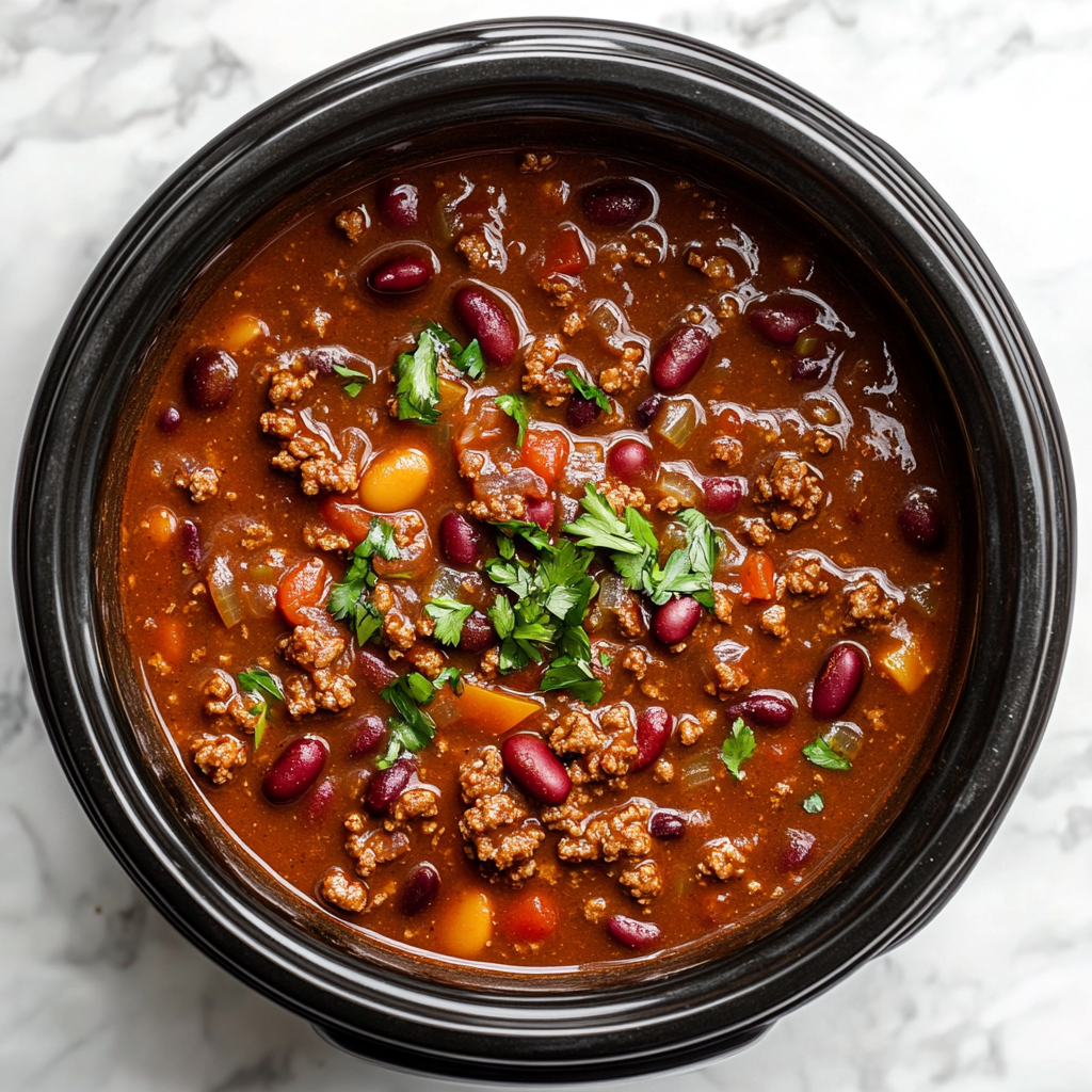 Crockpot Chili 