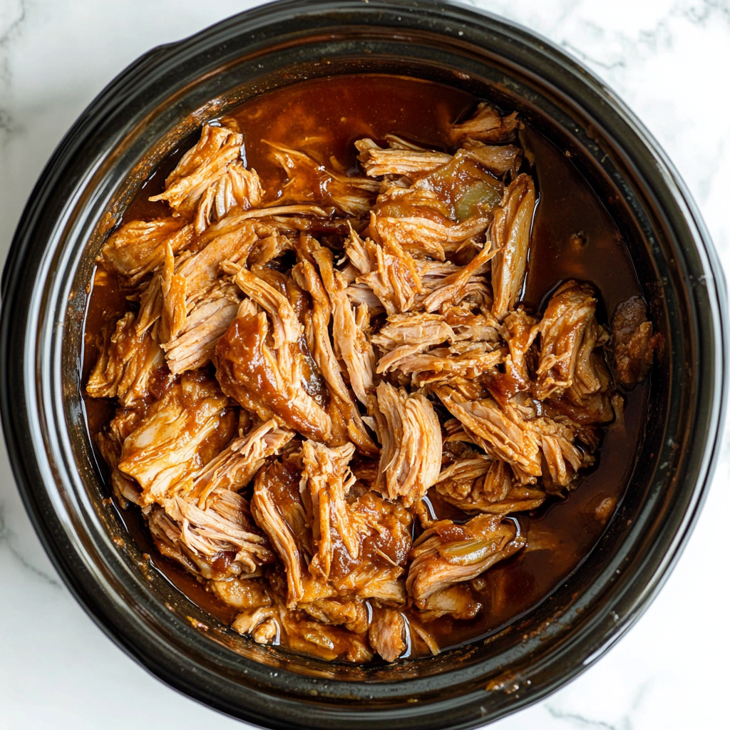 Slow Cooker BBQ Pulled Pork