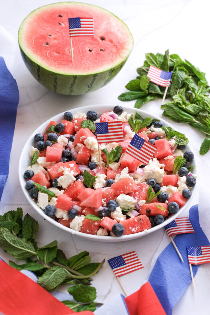 Watermelon & Feta Salad
