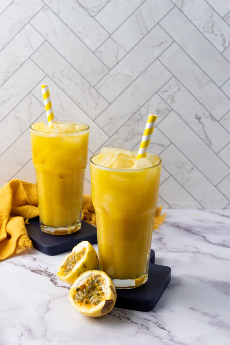 Homemade Passion Fruit Juice