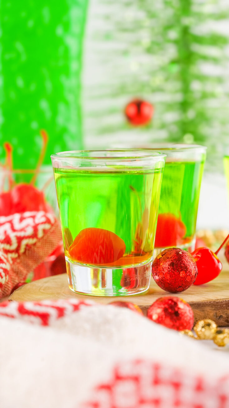 Fun & Festive Grinch Shots