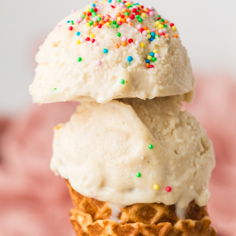 Ninja Creami High Protein Vanilla Ice Cream