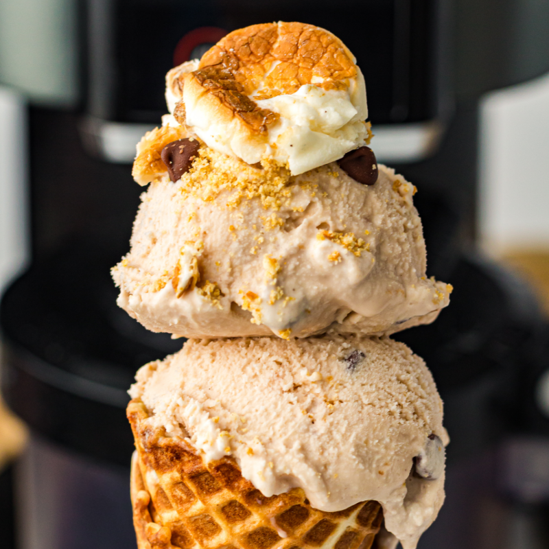 Ninja Creami S'mores Ice Cream
