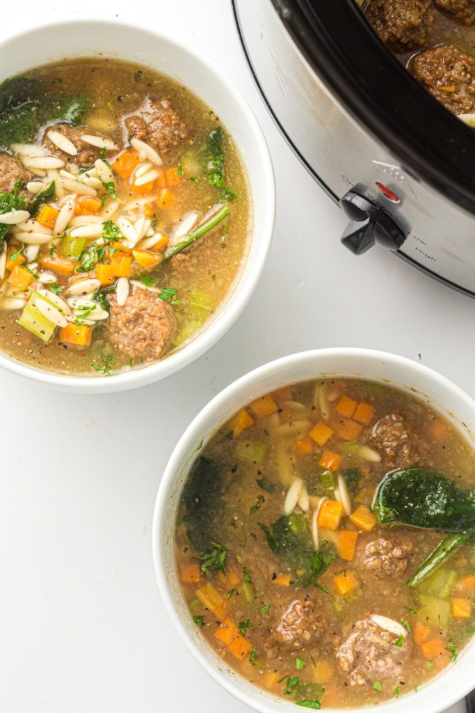 Slow Cooker Italian Wedding Soup